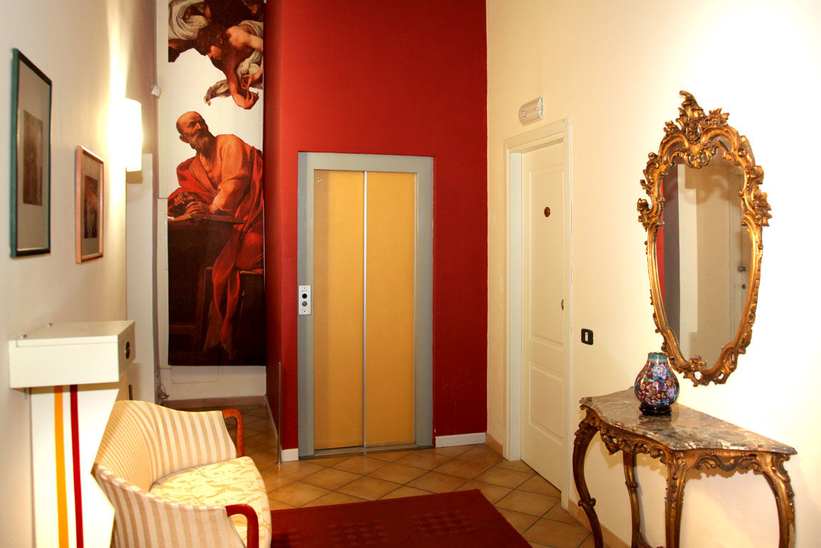 Caravaggio Hotel Nápoly Kültér fotó
