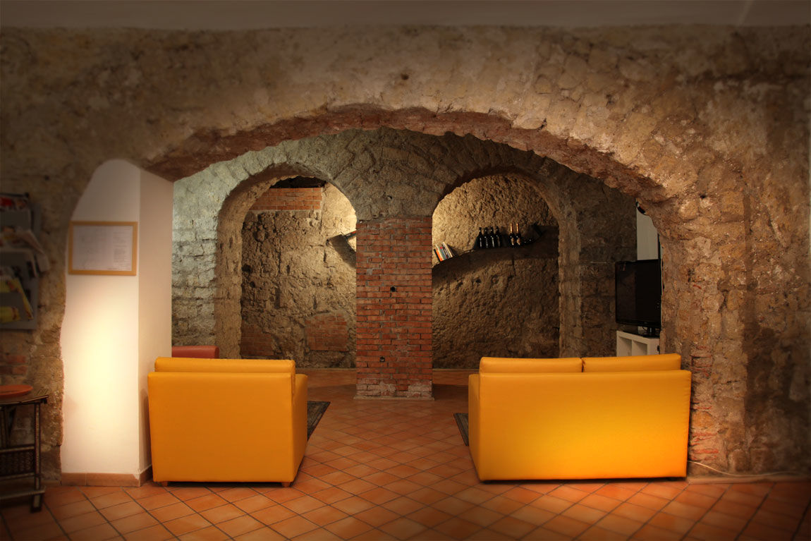Caravaggio Hotel Nápoly Kültér fotó